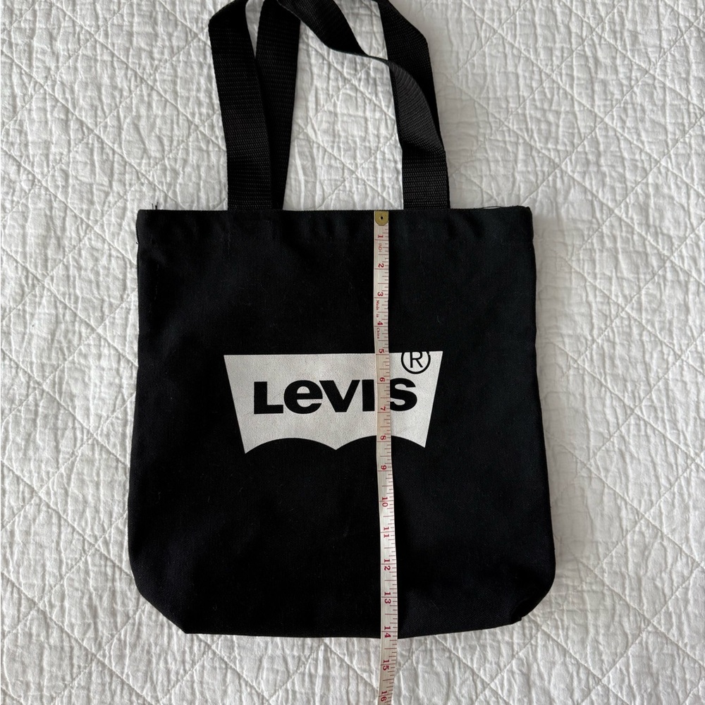 Levi's Classic Black Canvas Tote - Picture 4 of 6